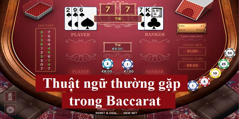 Các Ô Cược Trong Baccarat